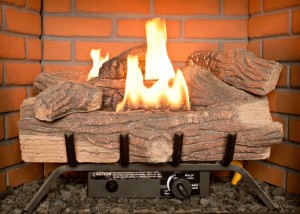 Is your wood-burning fireplace adding to much work for you? Here's the solution: Gas Logs!