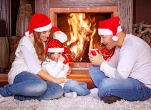 Family Holiday Hosting Image - Chicago IL - Aelite Chimney Specialties