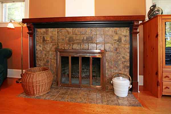 Aelite Chimney - Glass Fireplace Doors